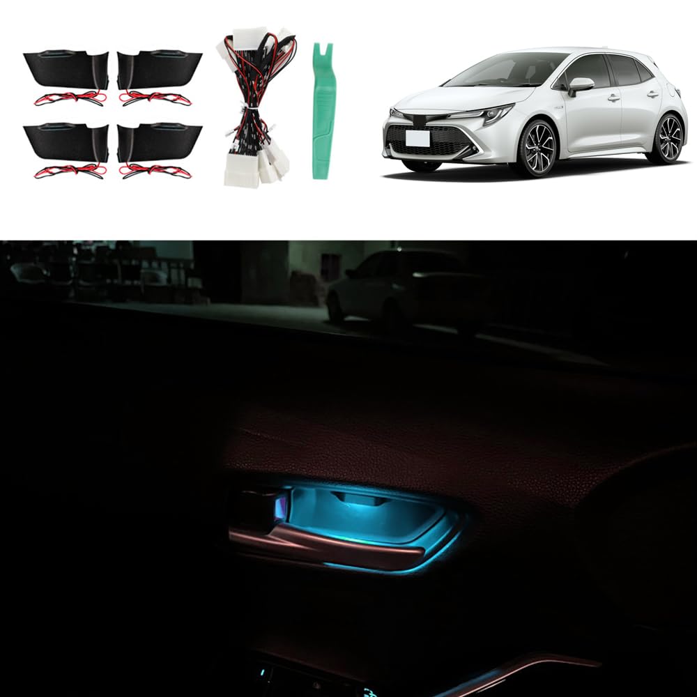 【送料無料】Rifoda カローラ カローラツーリング カローラスポーツ 210系 led 雰囲気灯 専用設計 ドア..