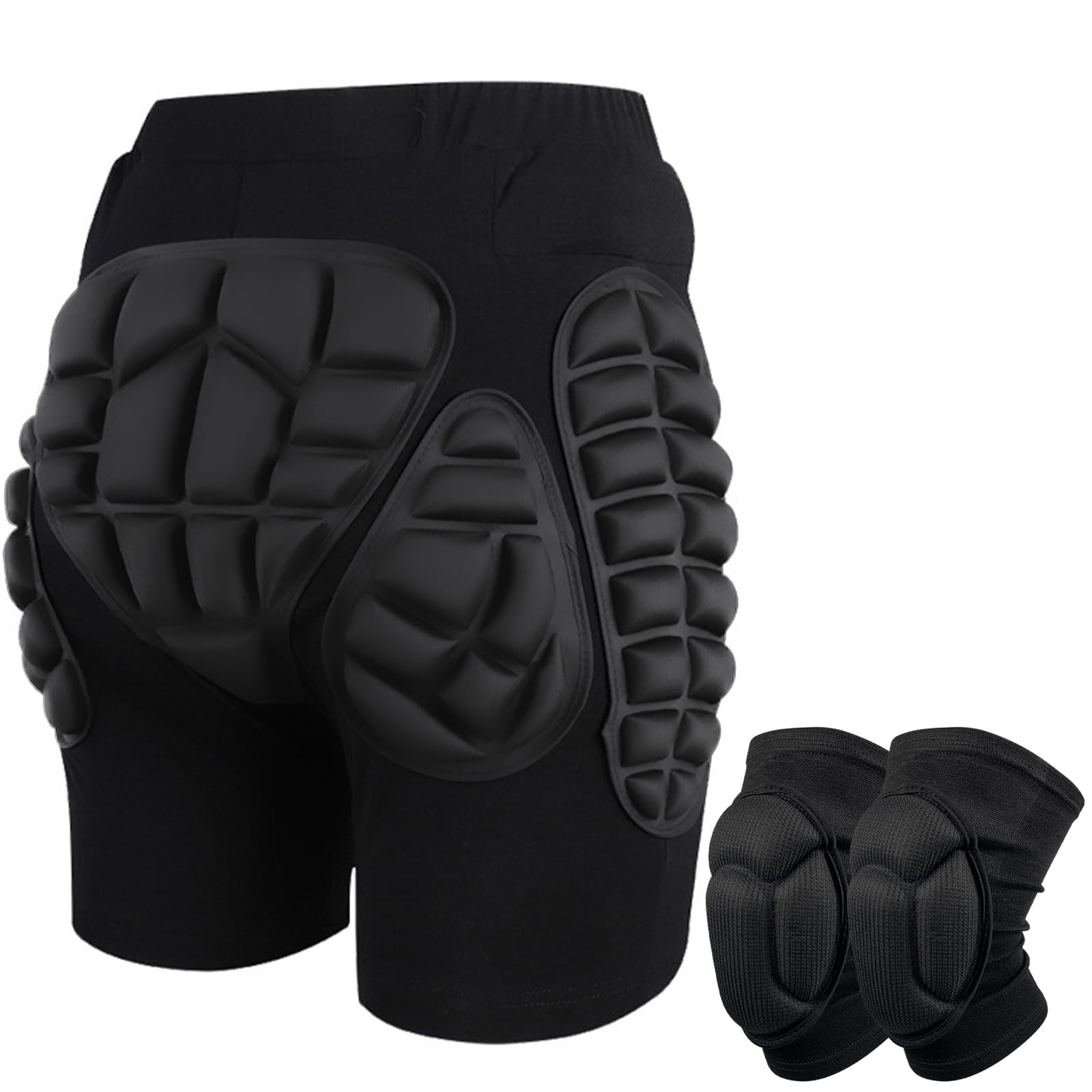 【送料無料】Jasonwell スノボ プロテクター ヒッププロテクター 膝当て 作業用 ヒップバンド ケツパッ..