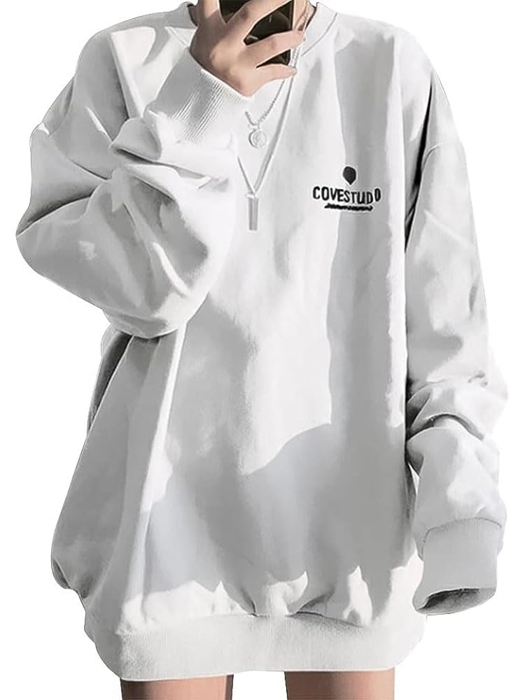 【送料無料】Beylimcy レディース トレーナー パーカー ゆったり 大きいサイズ オーバーサイズ プルオ..