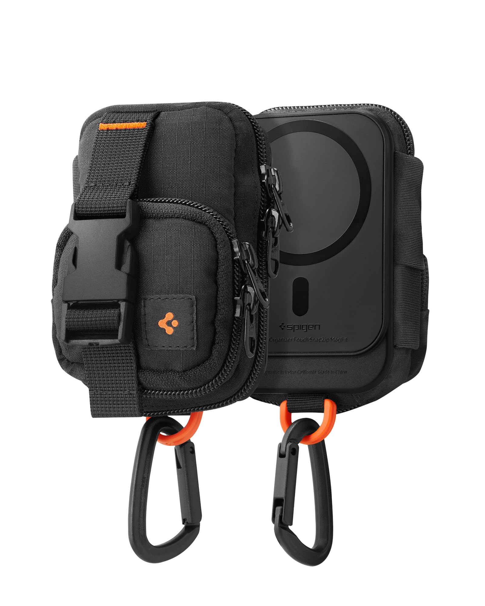 【送料無料】Spigen MagSafe対応カードケース マグネット ミニ ガジェットポーチ 便利な持ち運び 小物収納可能 iPhone 16/15/14/13/12シリーズ スナップ・ジップ・マグフィット AFA09338(ブラック) 【送料無料】Spigen MagSafe対応カードケース マグネット ミニ ガジェットポーチ 便利な持ち運び 小物収納可能 iPhone 16/15/14/13/12シリーズ スナップ・ジップ・マグフィット AFA09338(ブラック)