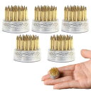 【送料無料】NOELAMOUR 剣山 生け花 ミニ 丸 丸剣山 花器 花留 丸形 華道 一輪挿し 直径23mm 5個セット