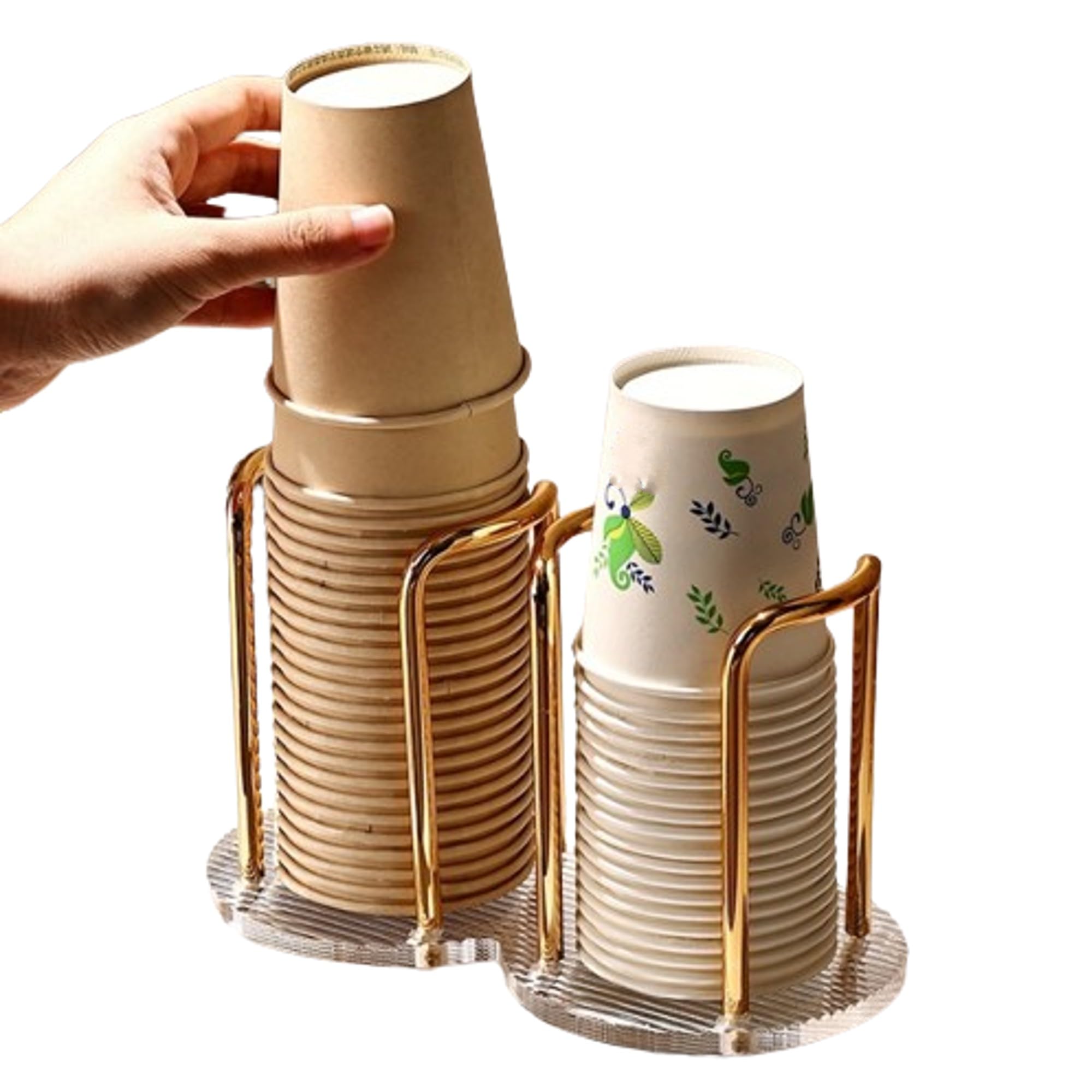 【送料無料】Asdays 紙コップホルダー ディスペンサー 紙コップスタンド 紙コップ収納 おしゃれ 使い捨..