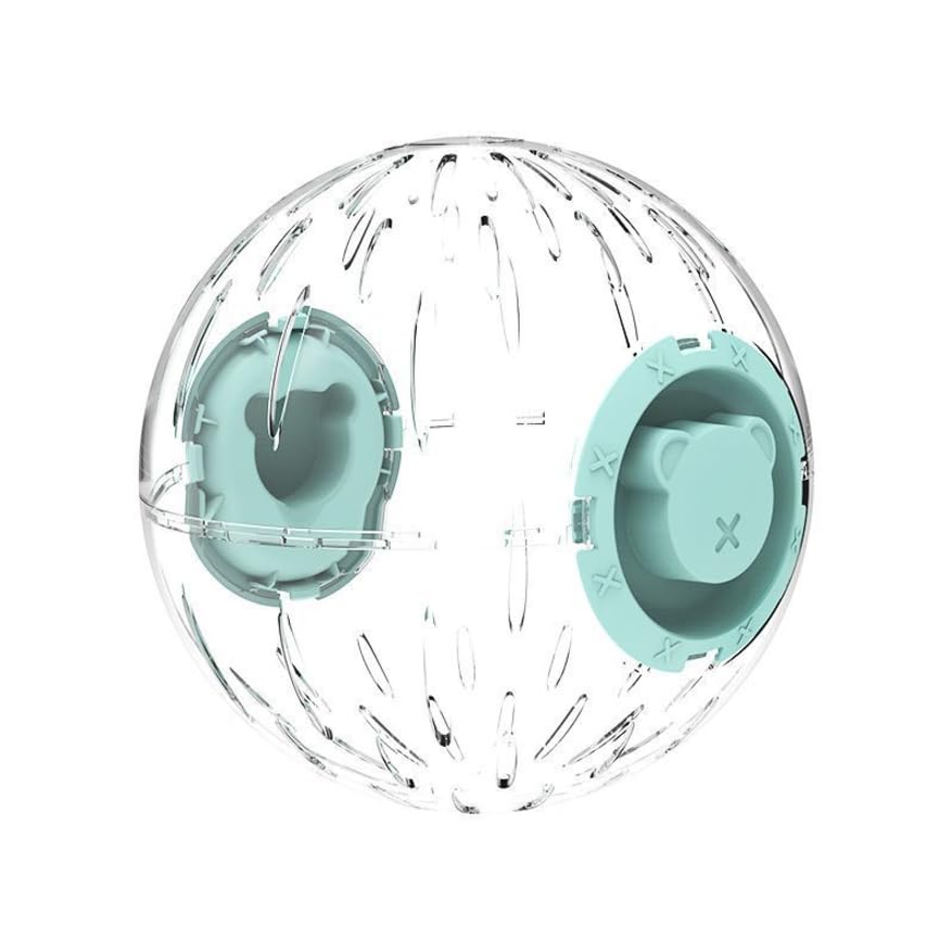 【送料無料】Asdays ハムスター おもちゃ ハムスターボール あそび道具 散歩 ランナーボール 遊具 エクササイズボール 外出 (グリーン, 大：20cm)