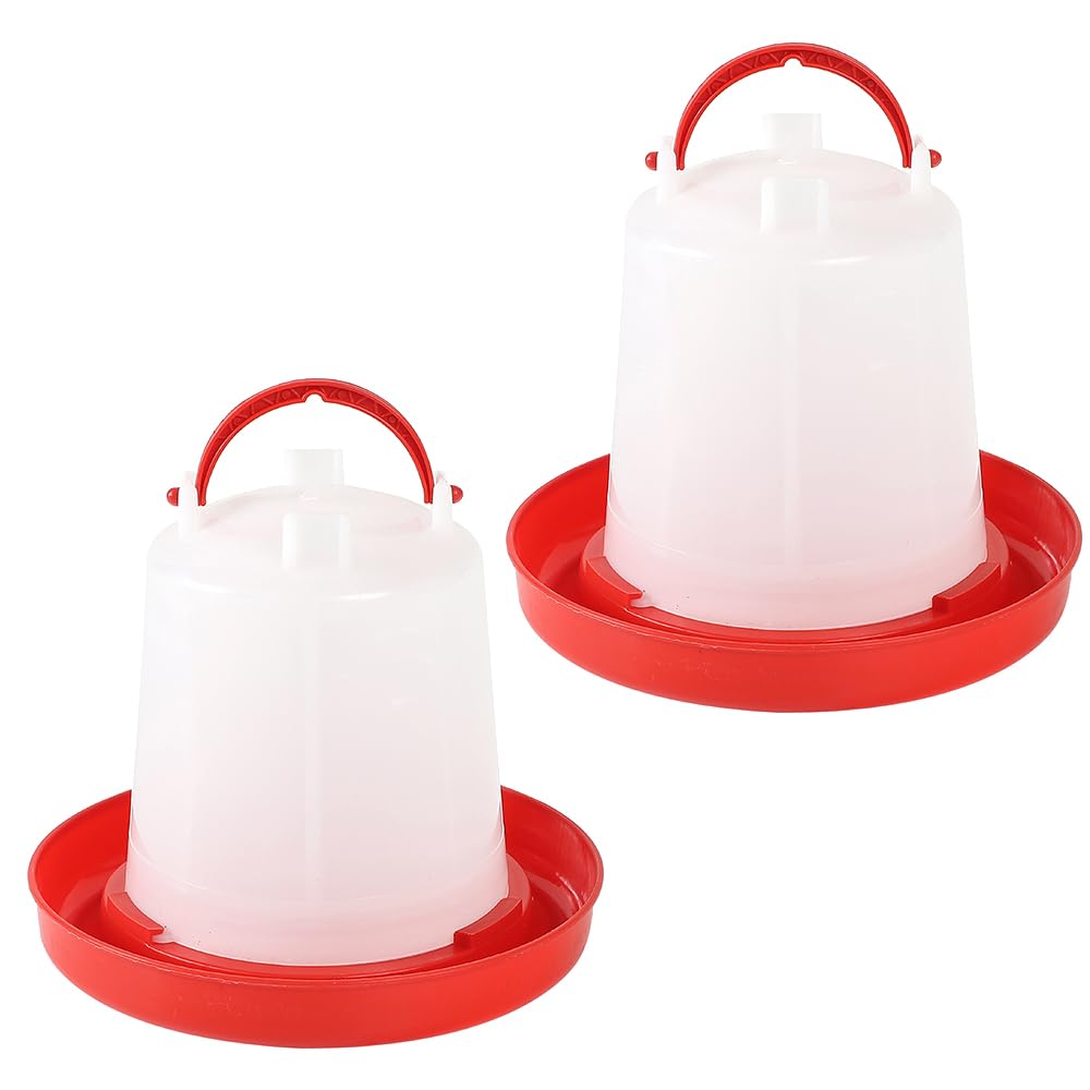 【送料無料】AllBright ニワトリ用自動給水器 ニワトリ 鶏 自動給水器 給水器 水飲み器 ドーム型 水やり (4個)