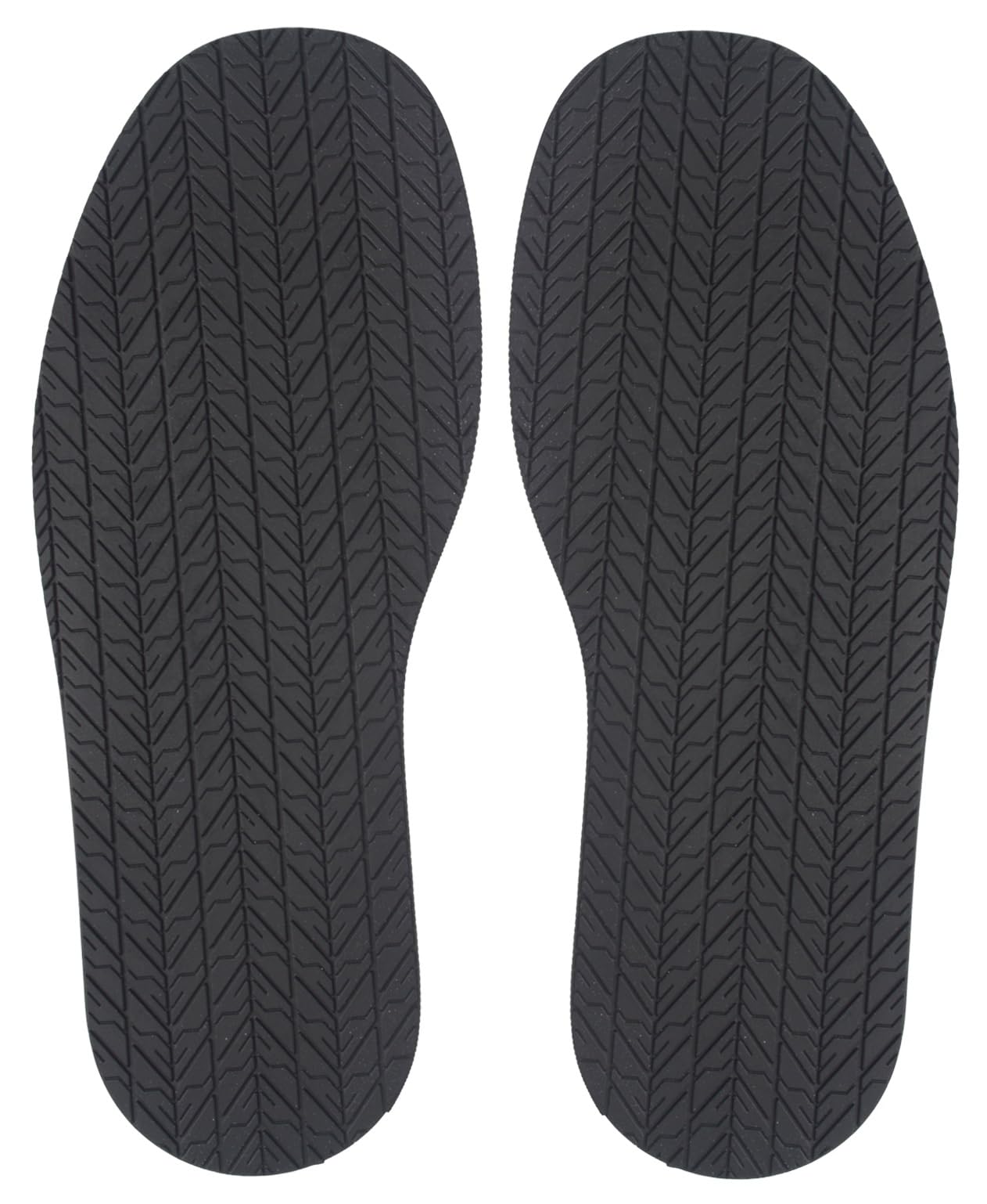 【送料無料】[GJTr] 靴底修理シート ゴムシートソール シューリペア 滑り止め 1ペア (タイヤ型 ブラック)