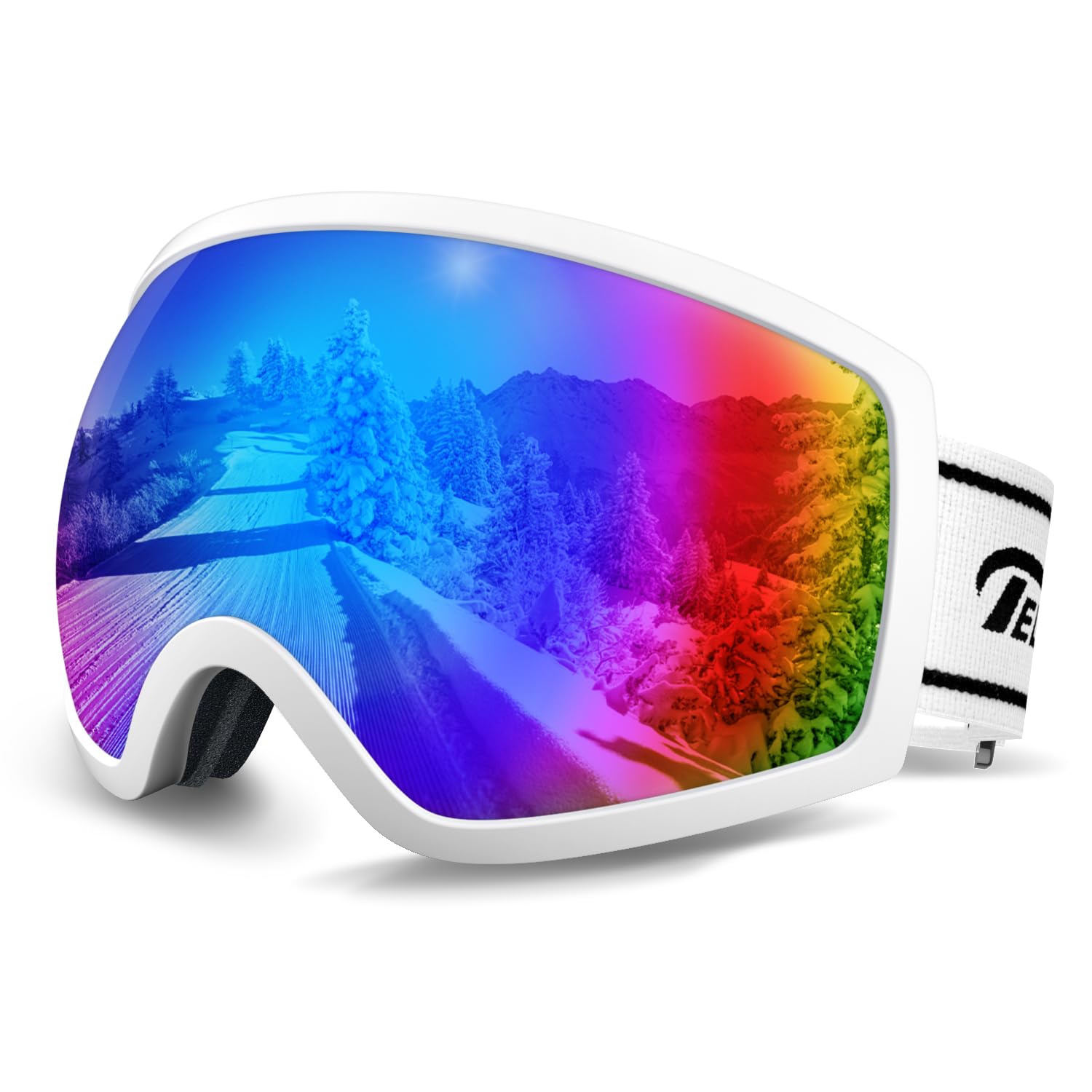 【送料無料】[Geekin] 新登場 スキーゴーグル スノボ ゴーグル 眼鏡対応 レディース メンズ スノーボー..