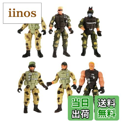 【送料無料】STARTIST 6 個アメリカ軍兵士戦士可動関節フィギュア コレクション 10 センチ H
