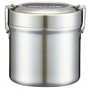 【送料無料】スケーター(Skater) 抗菌 保温弁当箱 丼ぶり型 600ml 真空 ステンレス ベーシック STLB1AG-A