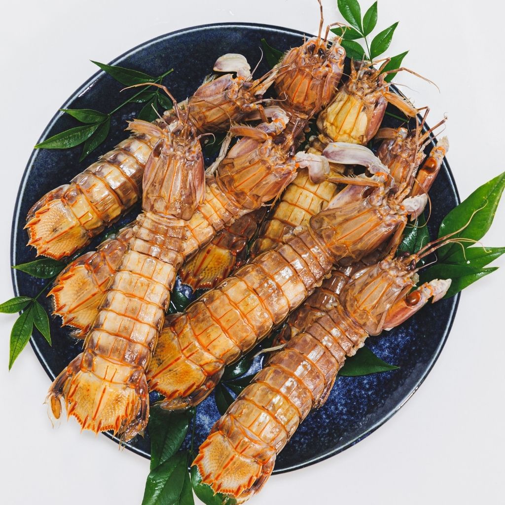 北海道小樽市 飯坂冨士商店 【2025年秋】小樽前浜産特大シャコ オス20尾 しゃこ シャコエビ 松前漬け おつまみ ごはんのおとも ギフト 贈答 シャコ(4)