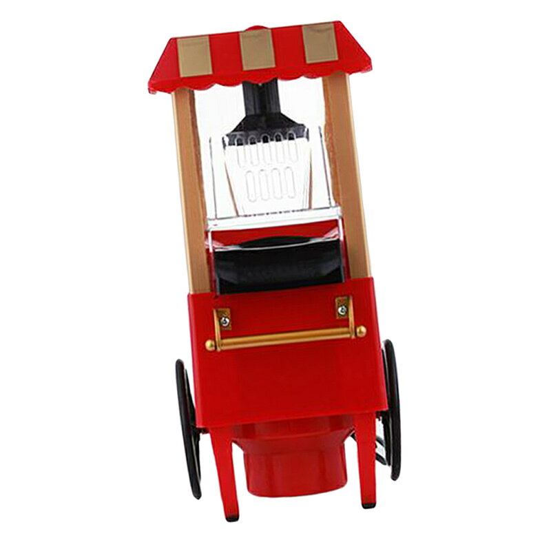 ポップコーンメーカー レトロスタイル ポップコーン製造機 保温機能付き 卓上型調理器 ポータブル パー..