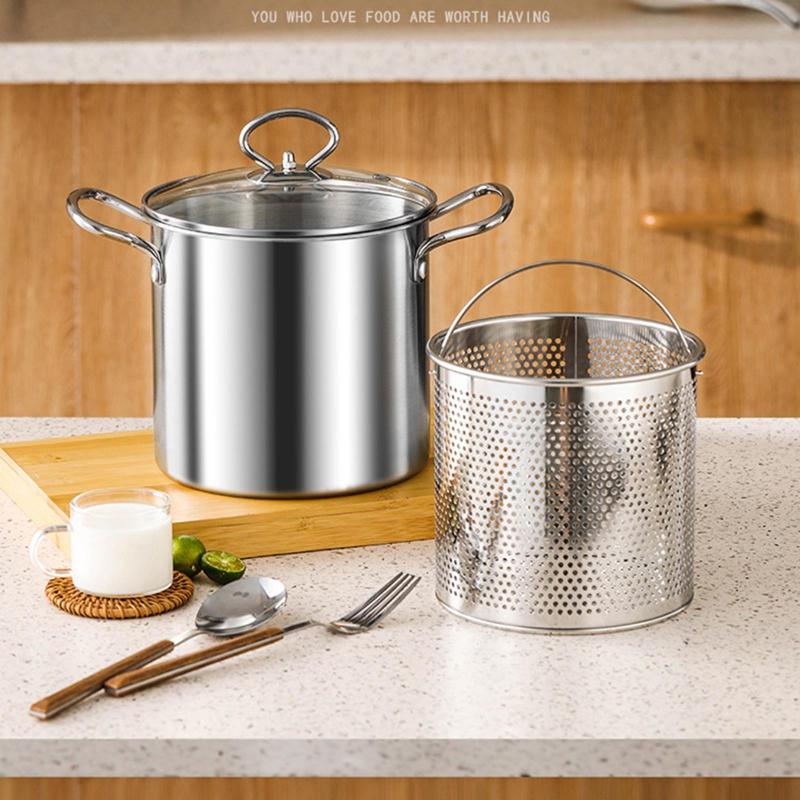 パーティー用油切り付き揚げ鍋