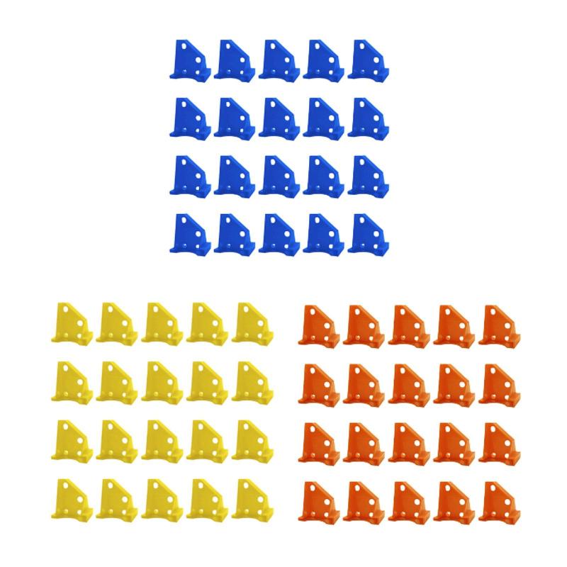 20個のプロフェッショナルフローリングスペーサーラミネートフローリングアクセサリー.防水床設置ツール