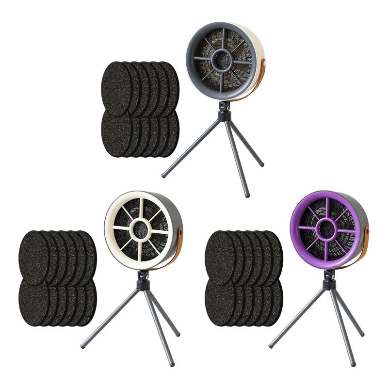 ミニデスクトップレンジフード排気ファン 軽量 フィルター付き ミニ換気フード USB充電 アパート 屋内 BBQ 鍋用