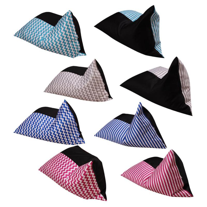 超大型 ビーンバッグ ソファカバー 多目的 収納袋 枕 毛布 全8色