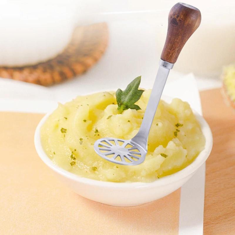 ミニポテトマッシャー.フルーツ.豆.ジャガイモ用の丈夫なキッチンアクセサリー
