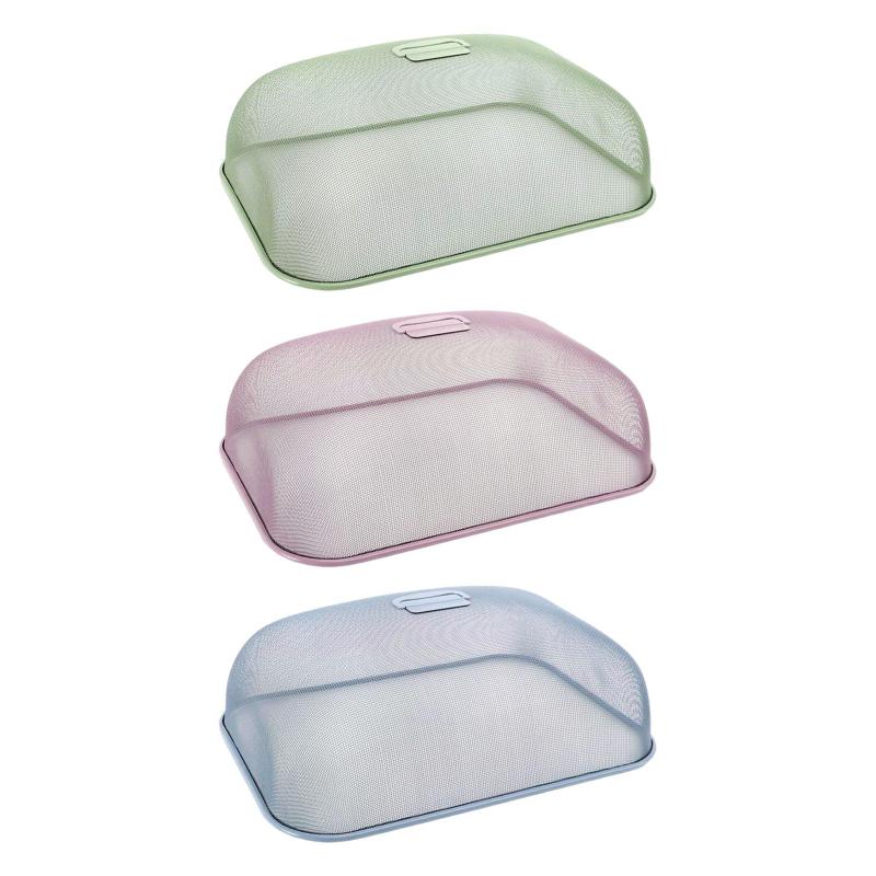 金属メッシュフードカバー フードテント ハンドル付き フルーツスクリーン 野菜 植物保護 ピクニック ..