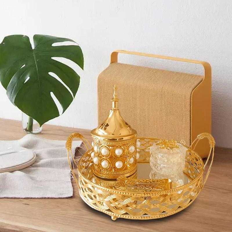 デスクトップ用トングと保存瓶付きアラビアンバーナーセット