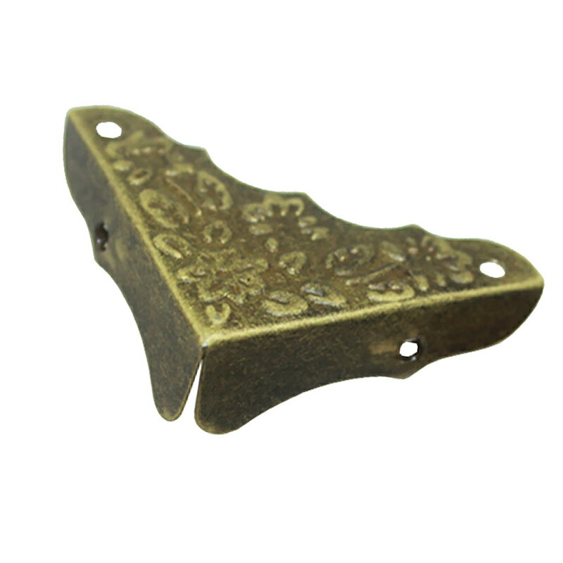 50×宝石箱のギフトワインケースブックスクラップブックアルバムコーナープロテクター青銅