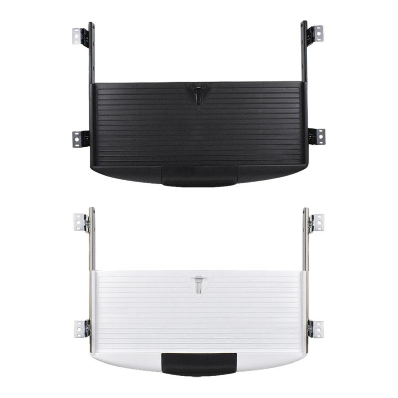 スライドアウトコンピューター引き出し.デスクの下のキーボードトレイ.多目的スライドキーボードシェル..