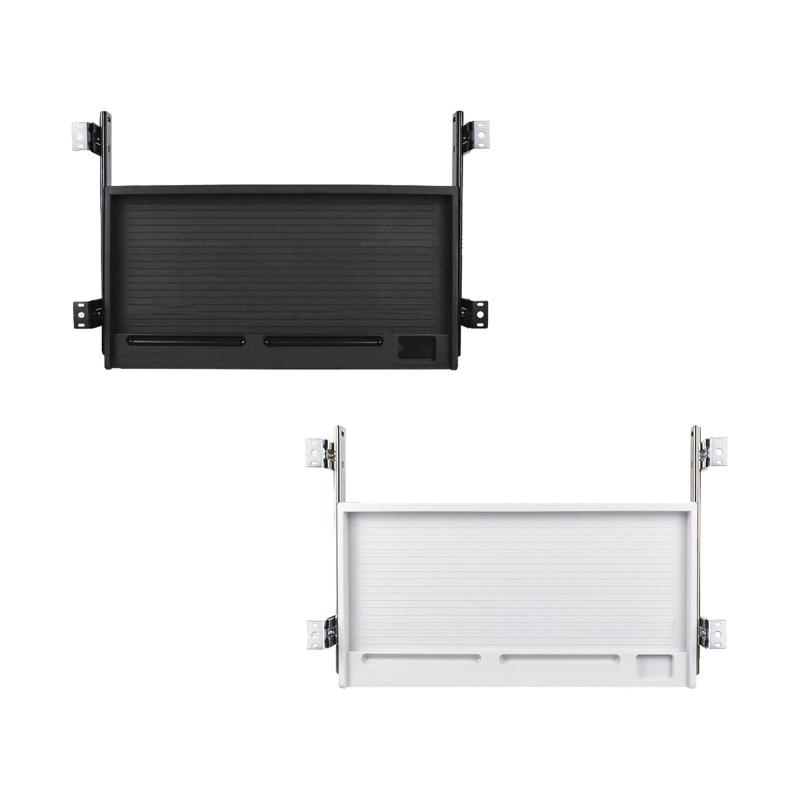 デスク引き出しキーボードトレイ デスク下のキーボード引き出し 人間工学に基づいたスライド式キーボー..