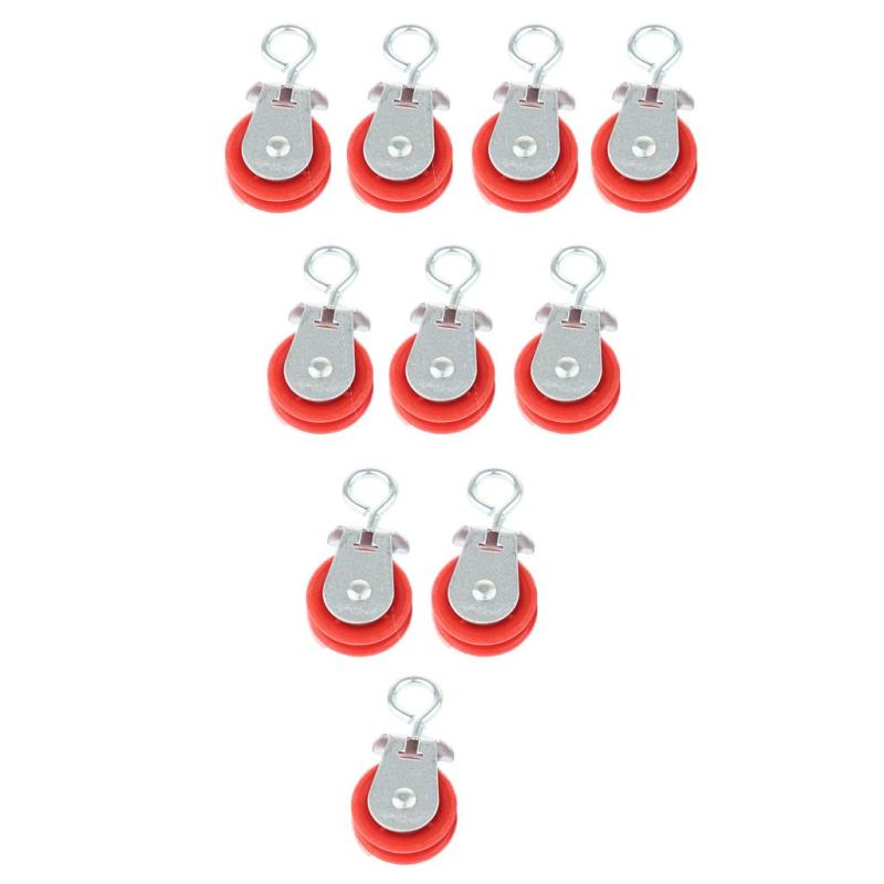 自動ドアオープナー用プラスチックプーリー10個入り 裏庭養鶏用品