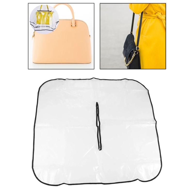 ハンドバッグカバー ハンドバッグレインコート アウトドア 実用的 防水カバー バッグカバー