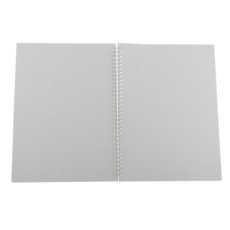 A4 ワイヤーバウンド/スパイラル ノート/ジャーナル 288x210mm ドット グリッド A4