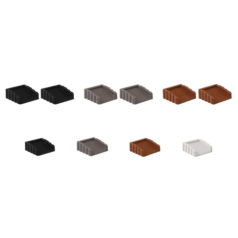 ドアストッパー ドアウェッジ ポータブル 床 壁 カーペット用 ゴム製ドアストッパー 床保護 ホテル キ..