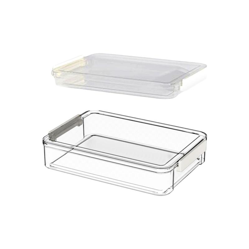 カバー付き収納ケース 切手用多目的ファイルコンテナボックス オフィス写真