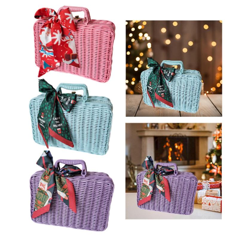 手編みの籐製バスケット パン用フルーツバスケット キャンディサービングバスケット スナックバスケット 籐製バスケット レストラン用バスケット 家庭用棚