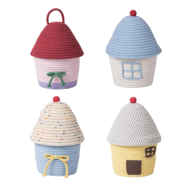 化粧品用デスクトップオーガナイザーおもちゃバスケット用化粧品オフィスリビングルーム付き化粧保管バスケットスナックホルダーかわいい