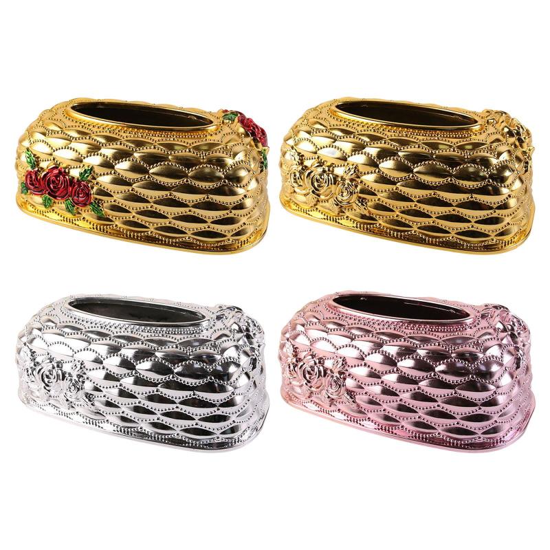 高級ティッシュボックスナプキンホルダー長方形ティッシュディスペンサーケースコンテナ収納カウンターキッチンベッドサイド食器棚ホーム