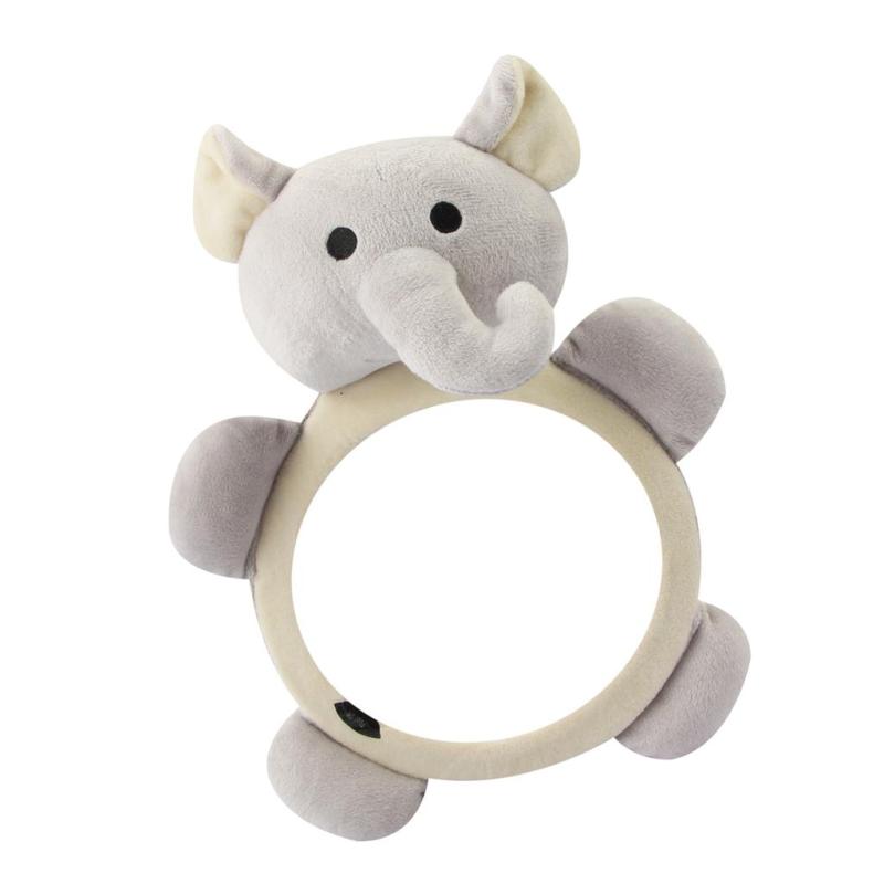 ベビーカーシート カーミラー 安全ミラー リアビュー リアシートミラー , 象