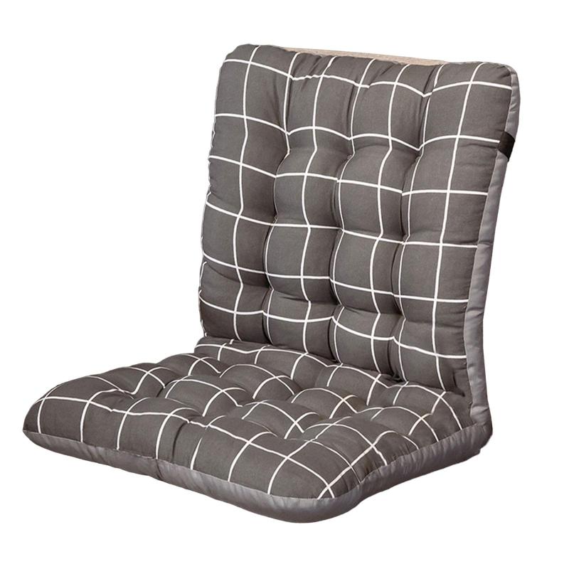 椅子クッション リクライニングクッション 背もたれ付き 椅子マット 装飾 デスクチェアクッション シートパッド 教室 寝室 リビングルーム用