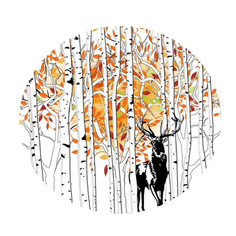 円形テーブルカバーテーブルクロス-ビュッフェテーブル..休日に最適