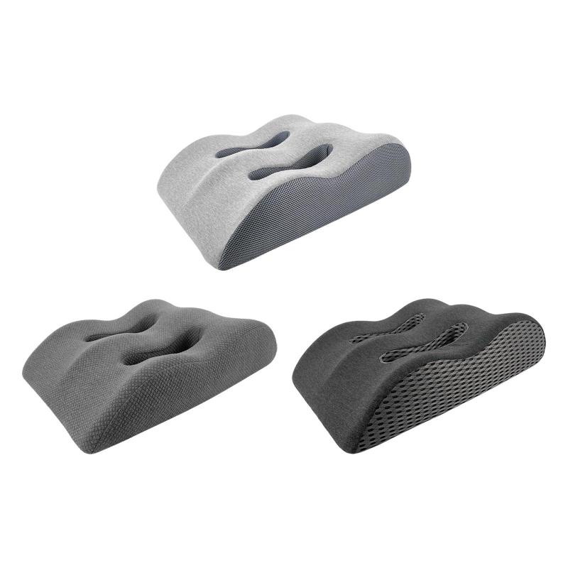 脚上げ枕.快適な人間工学に基づいた脚上げ枕.むくみ.睡眠.読書休憩用の脚サポート枕