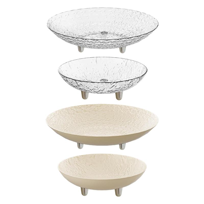 フルーツプレート フルーツボウル サラダ デザートプレート ノンスリップ 前菜盛り合わせ スナックプレ..