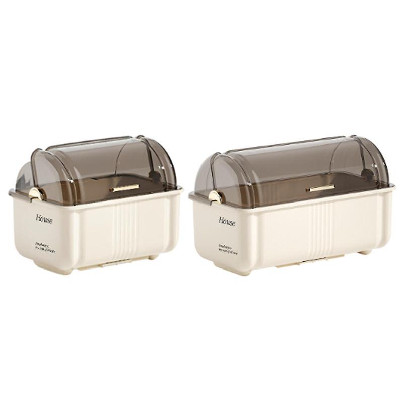 蓋付きの皿乾燥ラックカバー排水ボウルラック取り外し可能な排水板プレートカップ料理乾燥機トレイドレ..