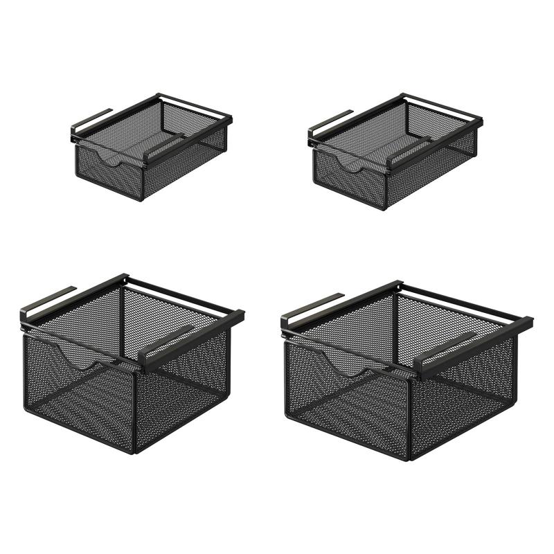 棚下吊り下げワイヤー収納バスケットオーガナイザー ドレッサー ダイニングルーム ランドリールーム 寝..