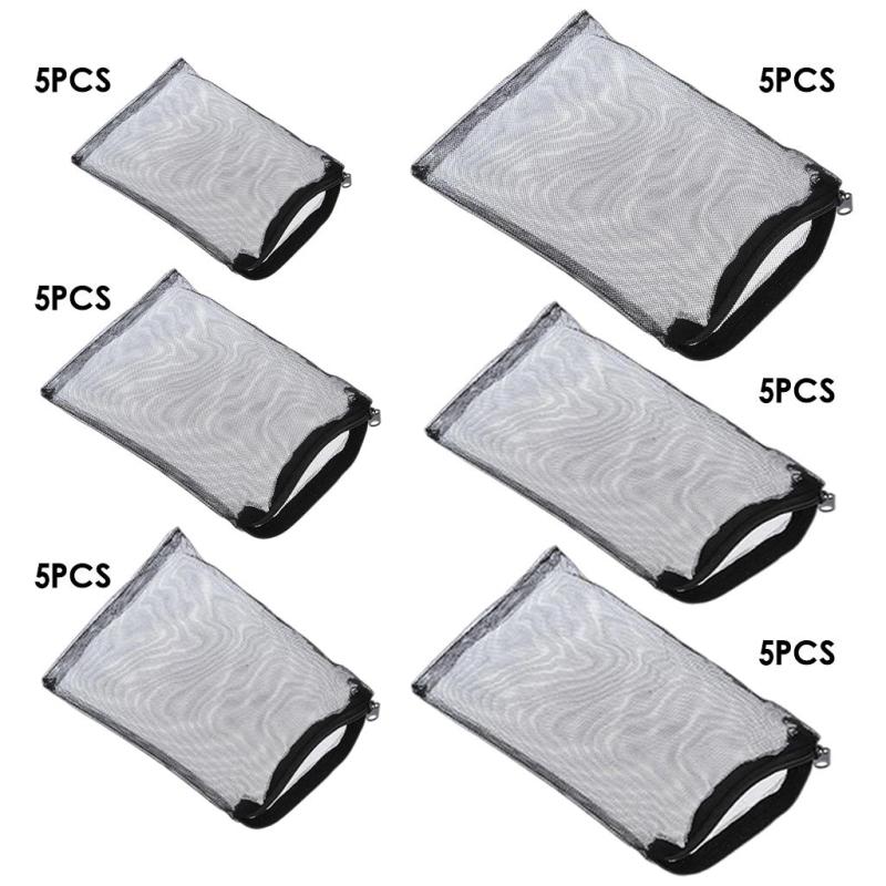 水族館メッシュメディアフィルターバッグ活性炭-再利用可能な水槽炭フィルターバッグ-水生バッグ新鮮なまたは海水タンク