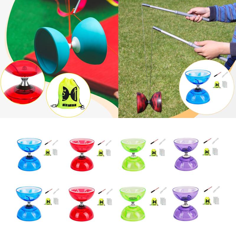 中国製ディアボロセット トリプルベアリング クラシック 楽しい 軽量 ヨーヨー ジャグリング おもちゃ アクセサリー 初心者向け コミュニティ 公園 ガーデン