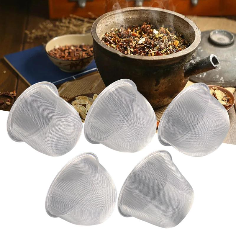 ティーインフューザー ティーポットフィルターインサート 再利用可能な金属メッシュストレーナー ルー..