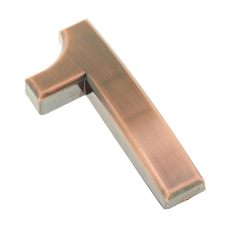 ヴィンテージ5cmドアナンバー1DIYルームサインアィスハウスホームサインタブ