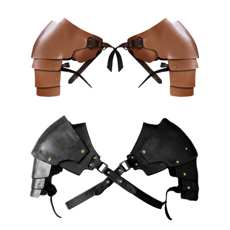 中世肩肩ポールドロンバイキング海賊騎士ボディ胸ハーネスハロウィンロールプレイコスチュームアクセサリーコスプレ