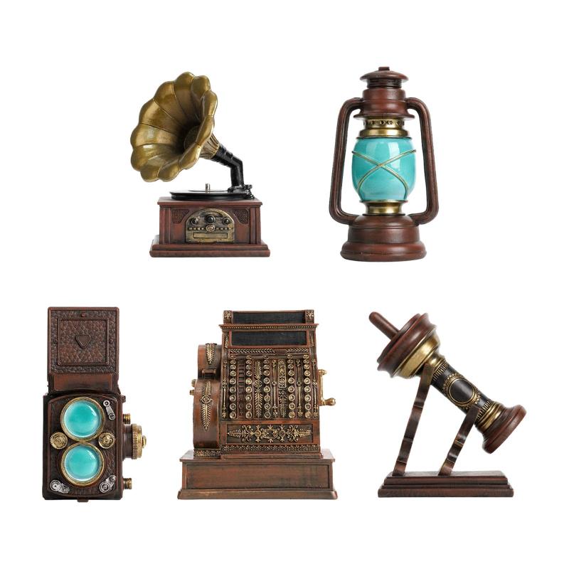 グッズ彫刻樹脂置物クラシックモデル誕生日ギフトヴィンテージスタイル像レトロスタイルの装飾寝室の棚