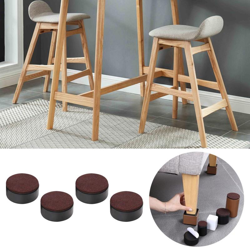 多機能ベッドライザーソリッドキャビネットソファフィートー滑り止めホームアクセサリー