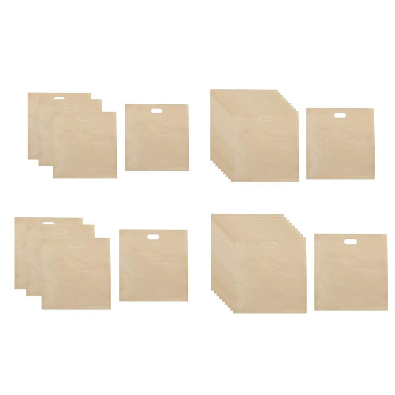 トースターバッグ ベーキングバッグ ノンスティック 耐熱ポケット グリルバッグ サンドイッチオーブン..