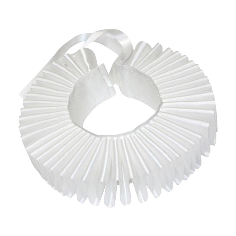 パースティバルショーのためのフリルネックカラーピプレアクセサィンテージ