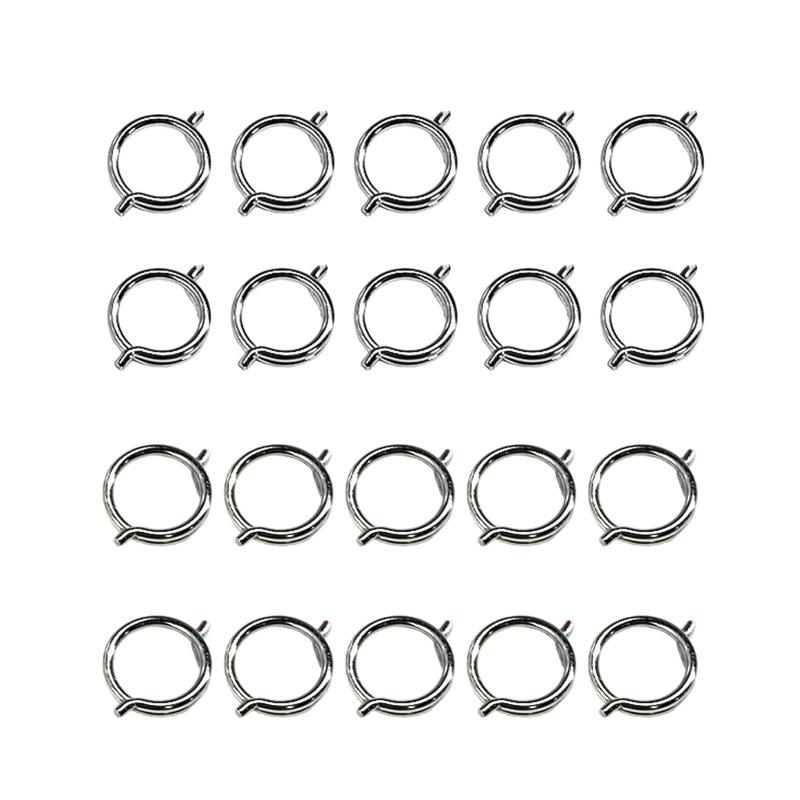 説明: サイズチャート: S: 線径1.8mm; 外径15mm/0.59インチ L: 線径 2.0mm; 外径 17.5mm/0.69インチ パッケージに含まれるもの: 家禽用鋏 スプリング 10個 注意: 手動測定のため、1〜2cm / 0.39〜0.79インチの若干の誤差が生じる場合がありますのでご了承ください。ご購入前のご案内 ● サイズについて：スタッフ間で測り方を統一していますが、実寸に1〜3cmの誤差がある場合がありますのでご了承ください。 ● 商品の色は、撮影時の光やモニターによって異なる場合がありますのでご注意ください。 ● 生地特性により匂いが感じられることがありますが、数日で気にならなくなります。 ● 他店舗と在庫を共有しているため、受注後に欠品となる場合があります。 ▼出荷前には全て検品を行っておりますが、万が一商品に不具合があった場合は、お問い合わせフォームよりご連絡くださいますようお願い申し上げます。営業日に対応いたしますのでご安心ください。