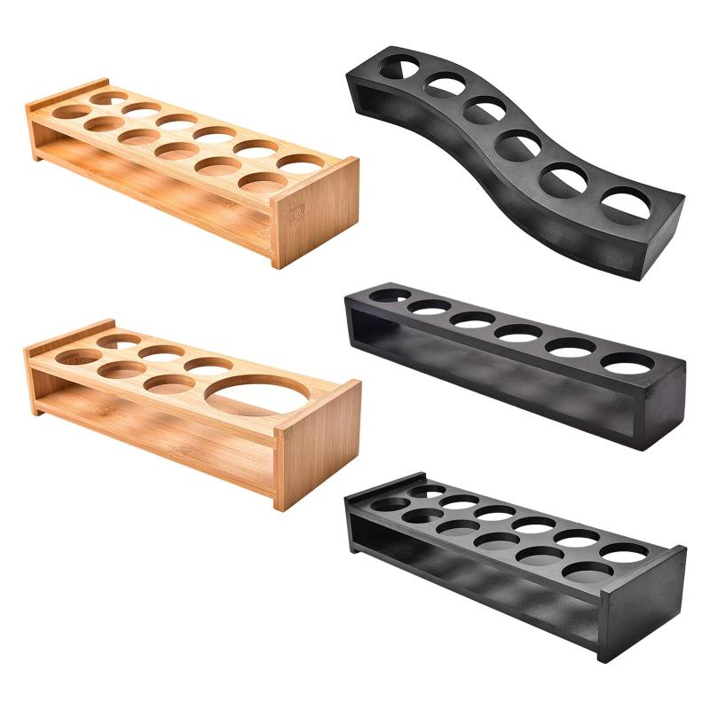 キャビネットパントリー用木製マグカッティーカップ収納棚マグホルダー